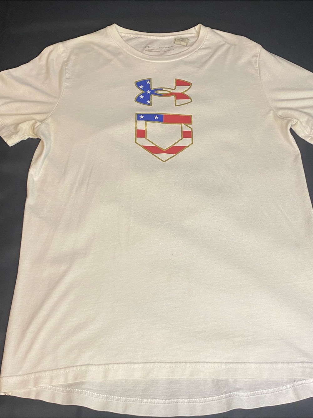Under Armour White Short-Sleeve Performance T-Shirt